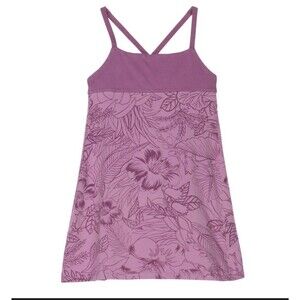 Patagonia Pink Tank Dress Stretchy Strappy  Size Large 12 I2